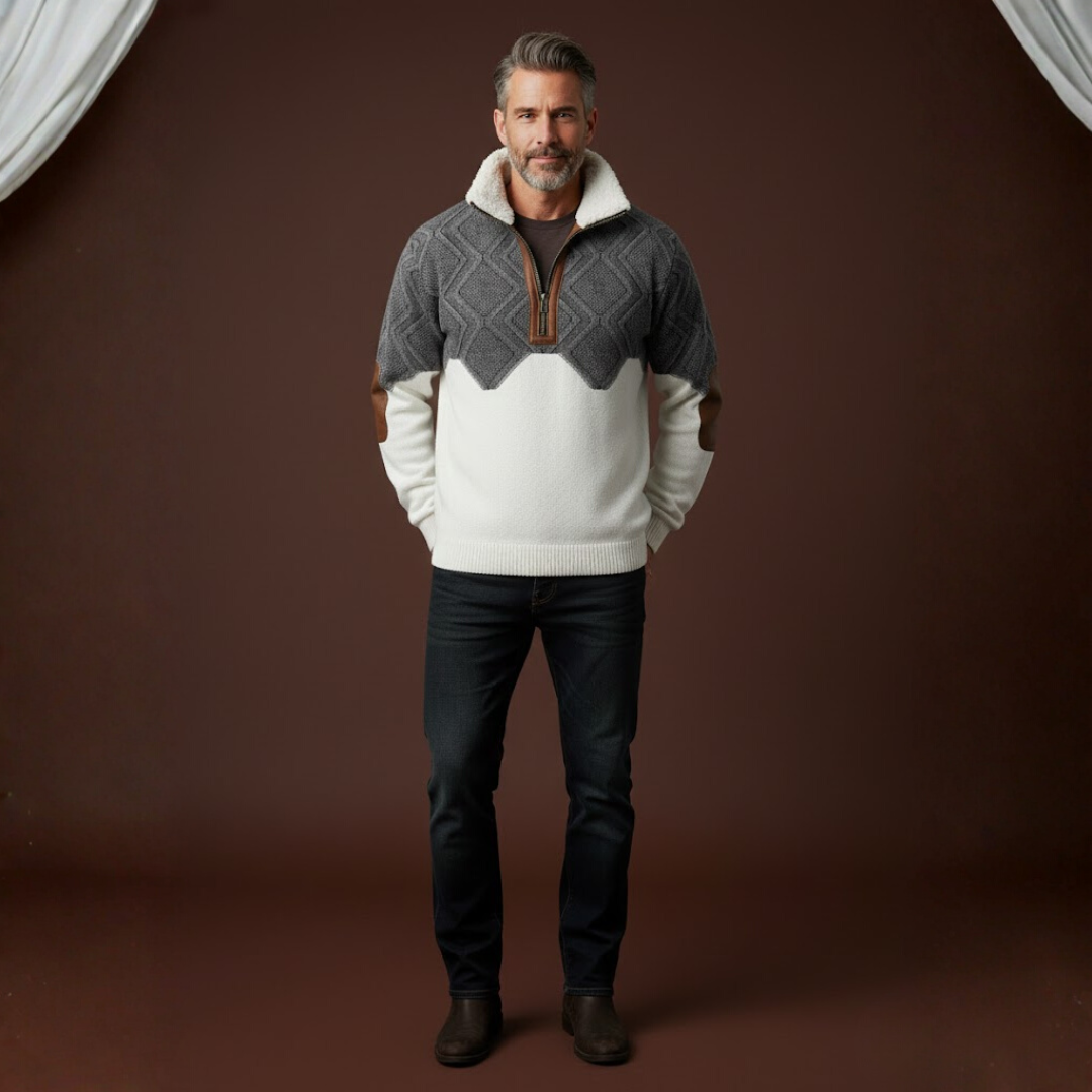 Gérard | Pull zippé pour homme