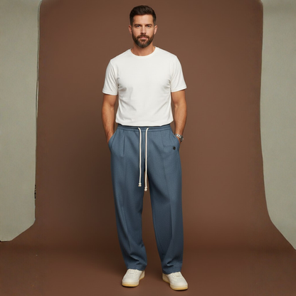 Étienne | Pantalon décontracté à cordon pour hommes