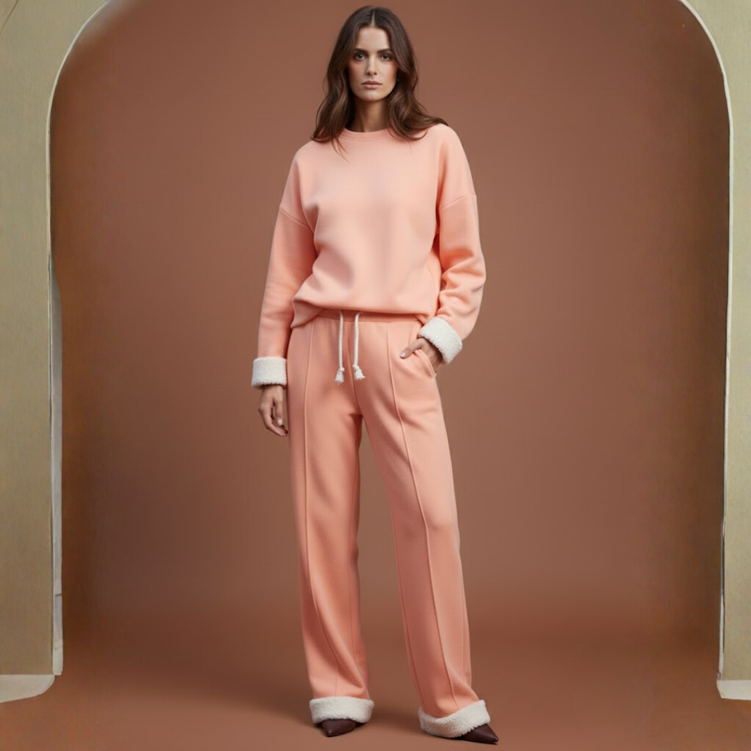 Ysabelle | Ensemble d'intérieur à manches longues pour femme