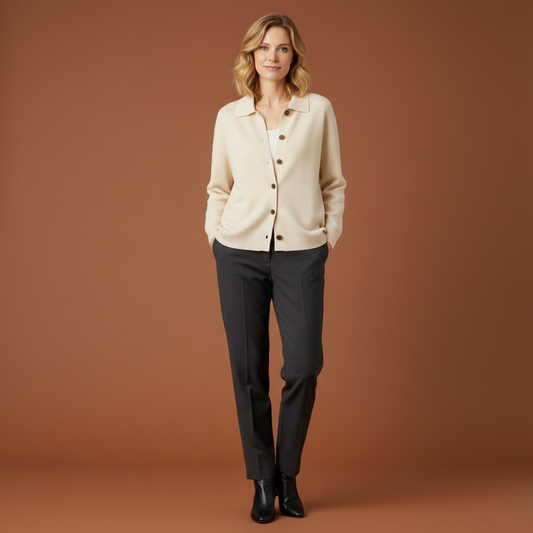 Délia | Cardigan à boutons au style intemporel pour femme