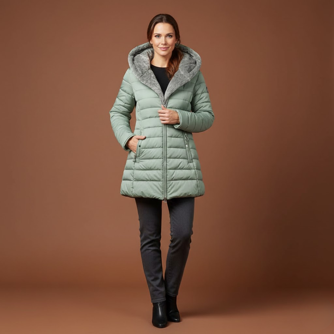 Christiana | Manteau d’hiver à capuche
