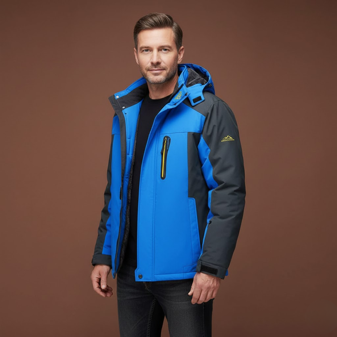 Léon | Veste à capuche zippée pour homme