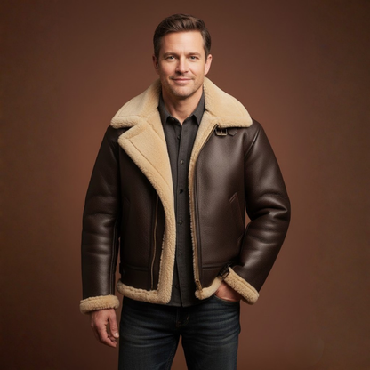 Alexis | Veste aviateur classique pour hommes
