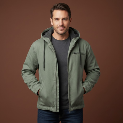 Milan | Veste zippée à capuche pour homme