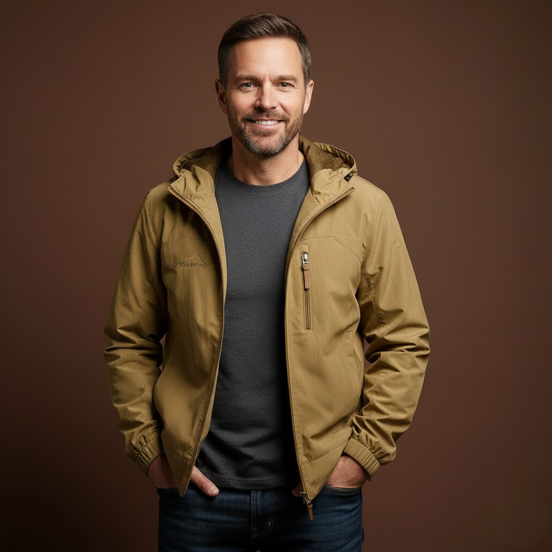 Urbain | Veste à capuche zippée pour homme