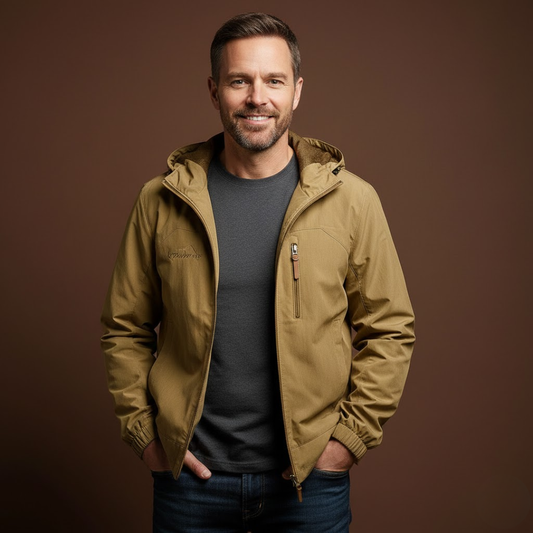 Urbain | Veste à capuche zippée pour homme