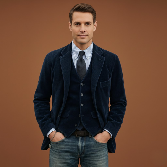 Valentin | Ensemble blazer et gilet pour homme