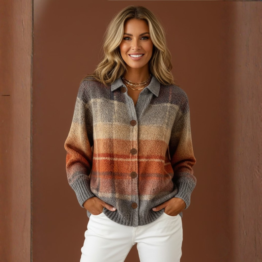 Angéline | Cardigan boutonnée pour femme