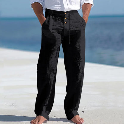 Mathis | Pantalon léger à taille haute avec cordon pour hommes