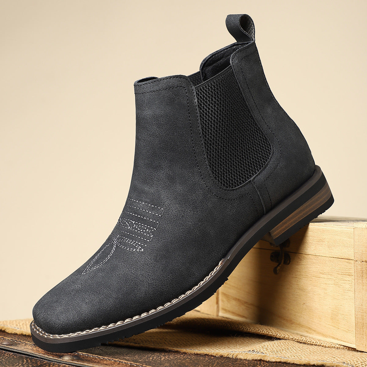 Éliot | Bottines à design épuré pour homme