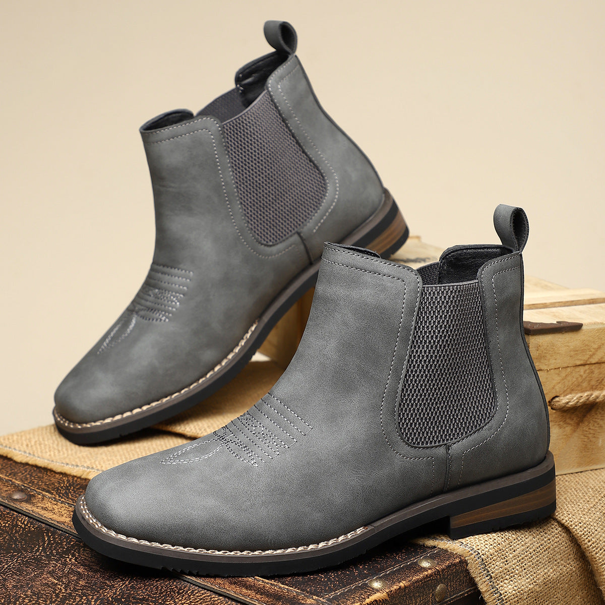 Éliot | Bottines à design épuré pour homme