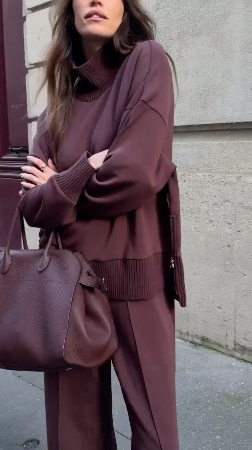 Valentine | Ensemble décontracté à manches longues pour femme