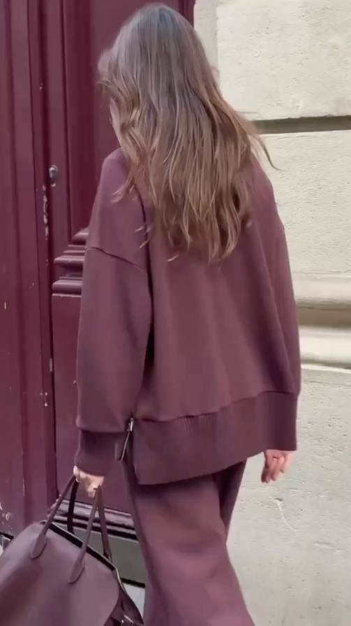 Valentine | Ensemble décontracté à manches longues pour femme