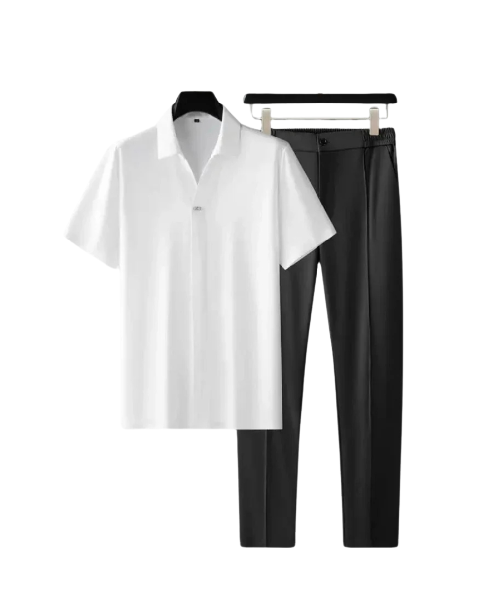 Adrien | Ensemble à manches courtes avec pantalon droit pour homme
