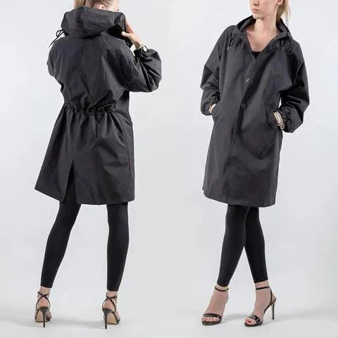 Christiana | Manteau long à capuche pour femmes