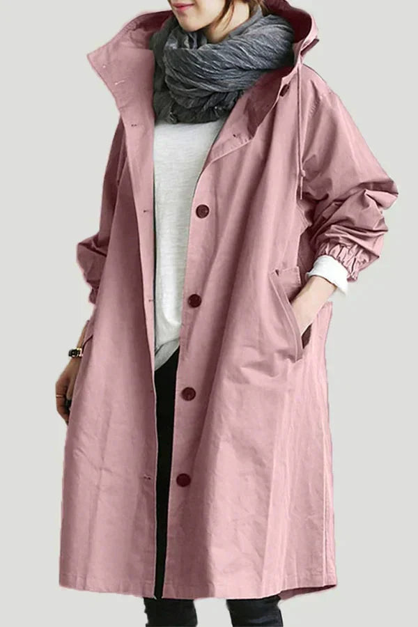 Christiana | Manteau long à capuche pour femmes