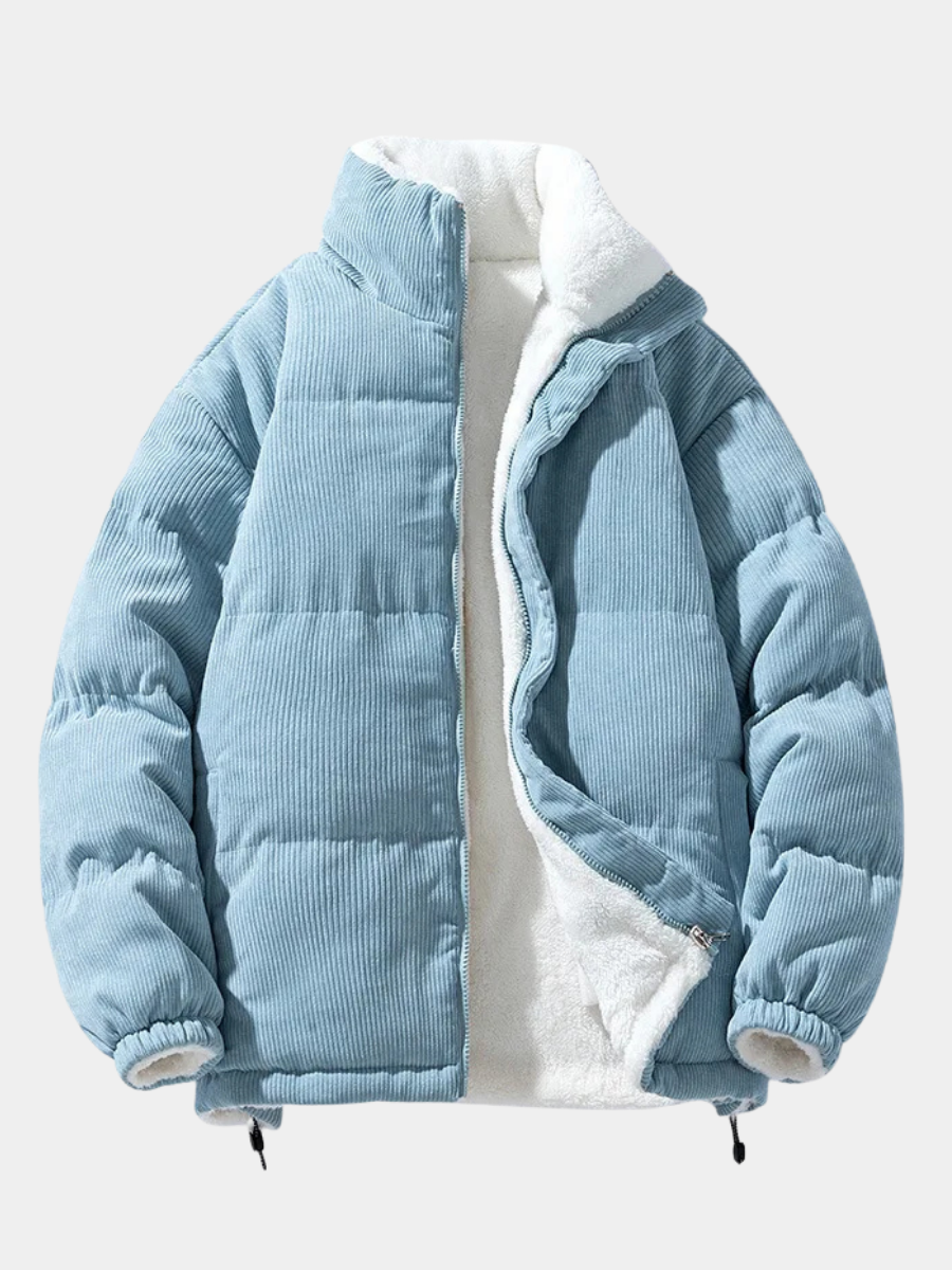 Noël | Veste matelassée à col montant pour homme