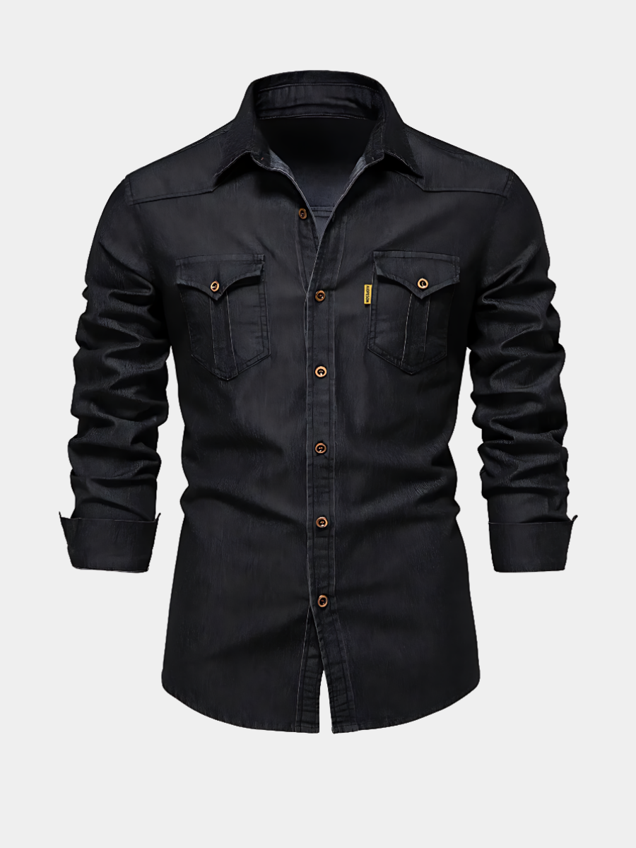 Emmanuel | Chemise à manches longues style utilitaire pour homme