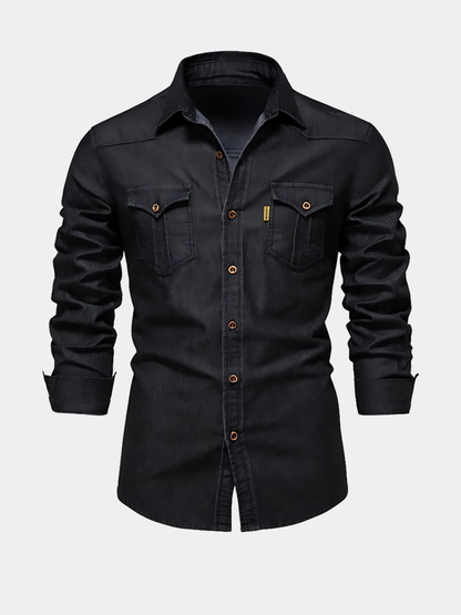 Emmanuel | Chemise à manches longues style utilitaire pour homme