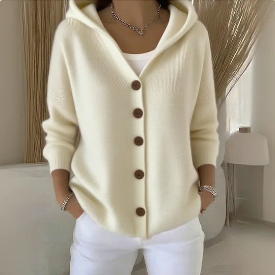 Loriane | Cardigan à capuche pour femmes