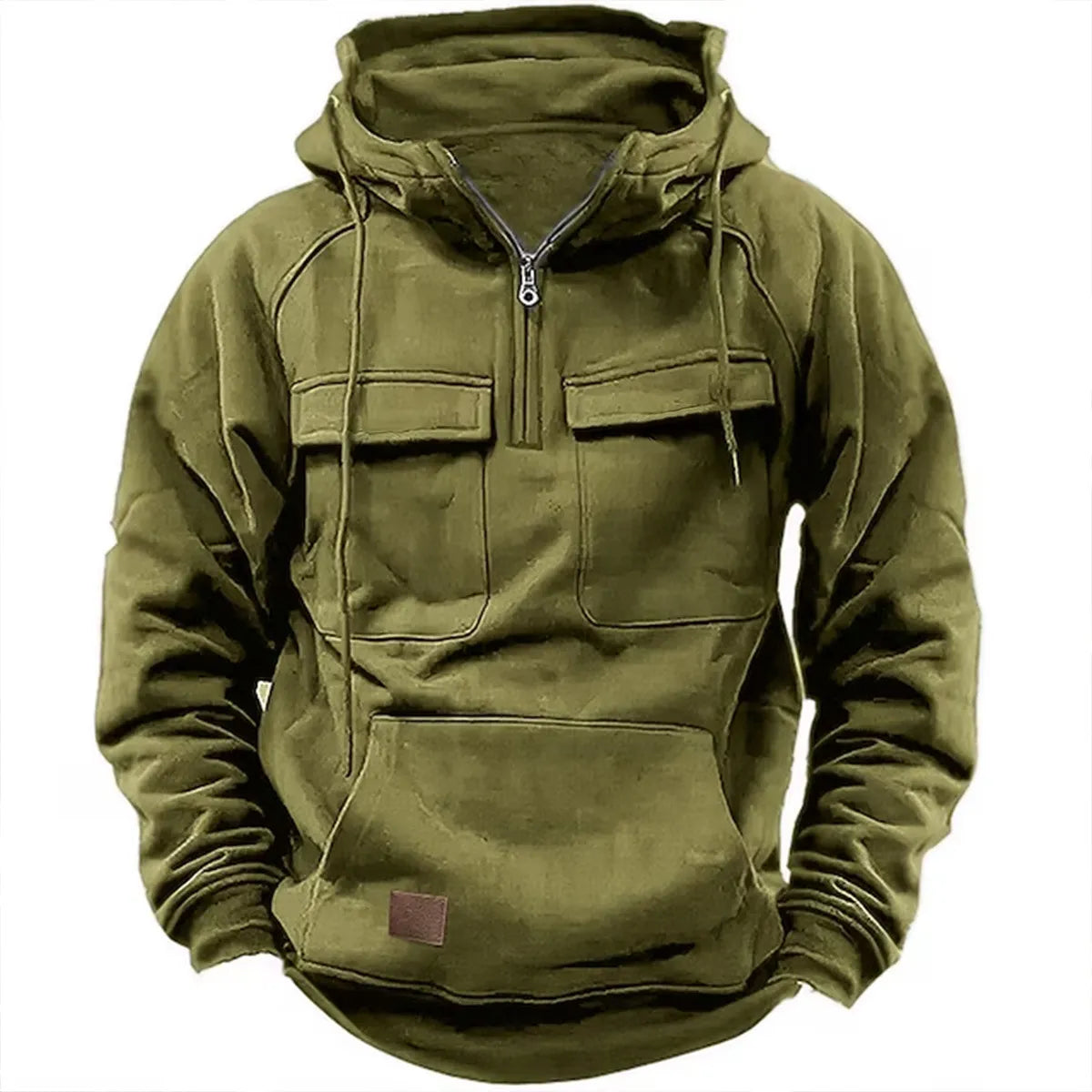 Rémi | Sweat à capuche zippé avec poches pour hommes