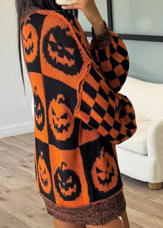 Zélie | Pull à motif Halloween pour femme