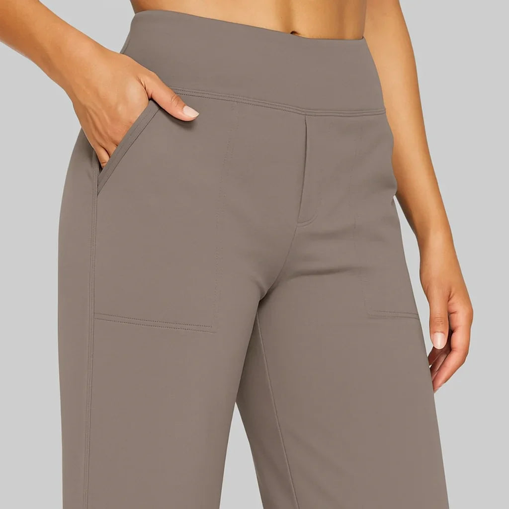 Élise | Pantalon fluide à taille haute pour femmes
