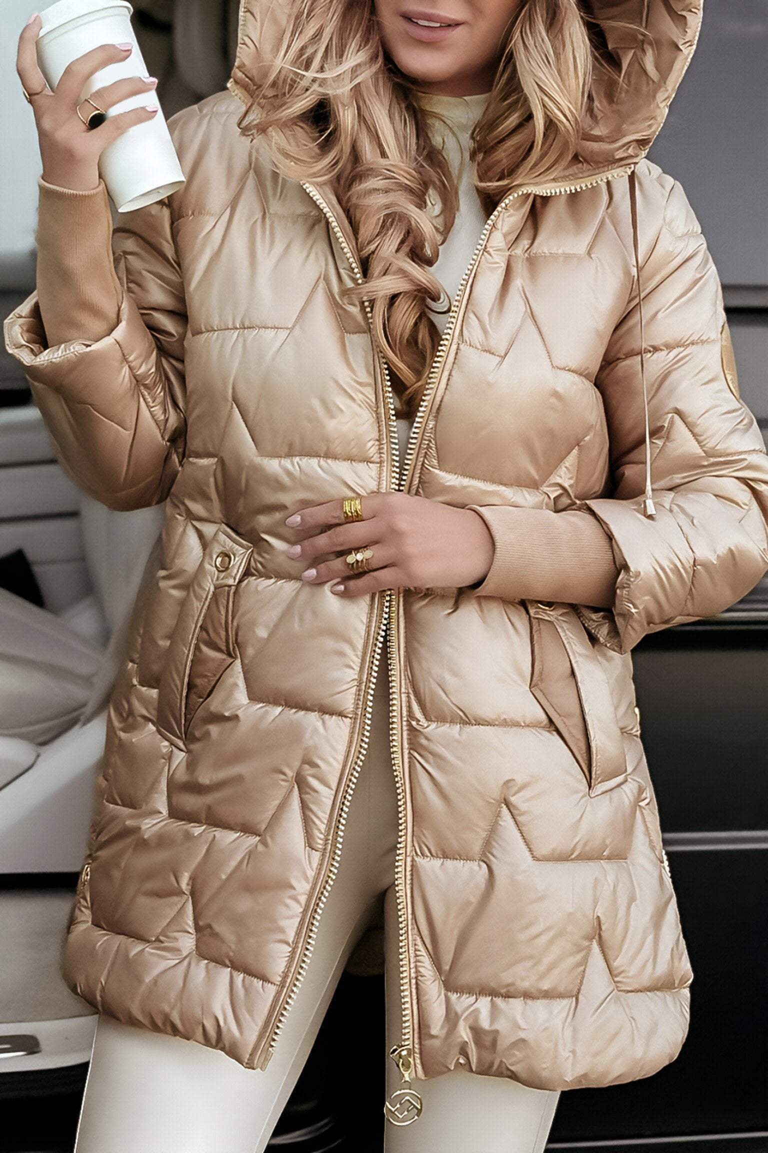 Christelle | Manteau à capuche élégant pour femmes