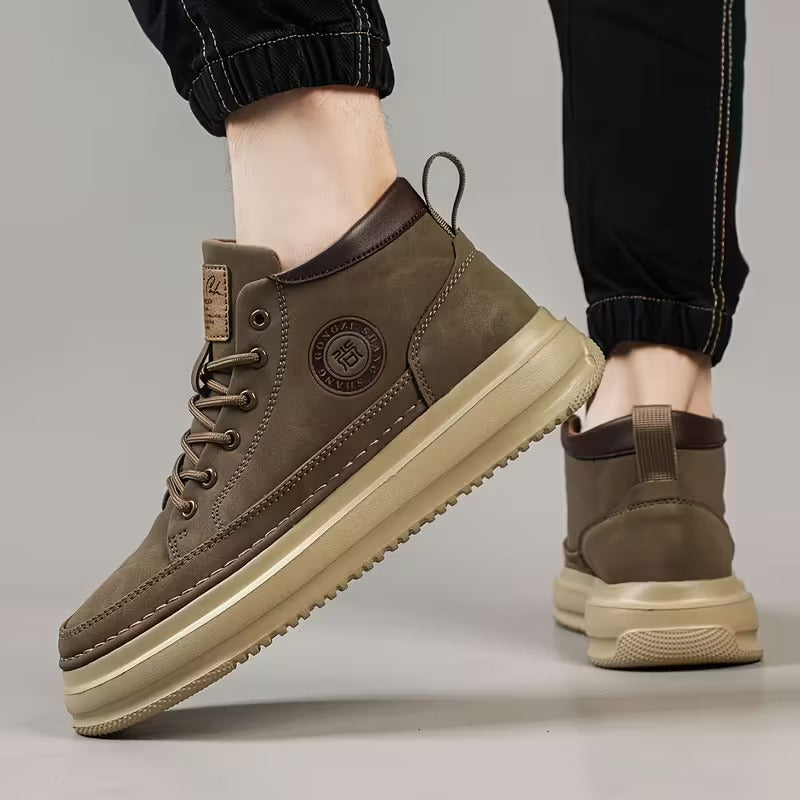 Cédric | Baskets montantes à lacets pour homme