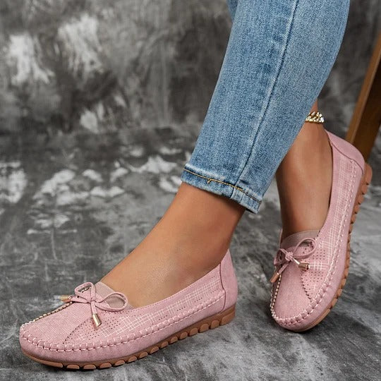 Roxane | Mocassins souples à nœud pour femmes