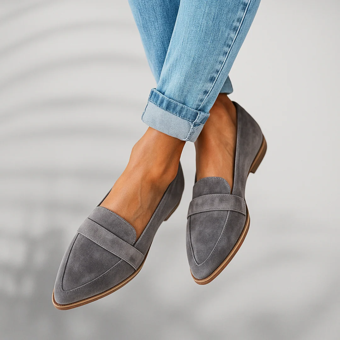 Rosa | Mocasines Ortopédicos de Piel Edición Premium