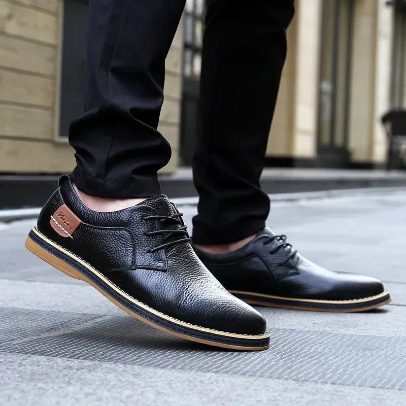 Laurent | Chaussures habillées en cuir à lacets pour homme