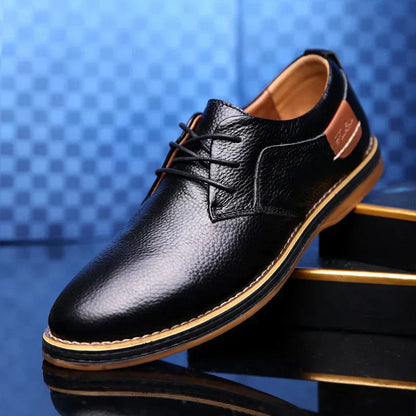 Laurent | Chaussures habillées en cuir à lacets pour homme