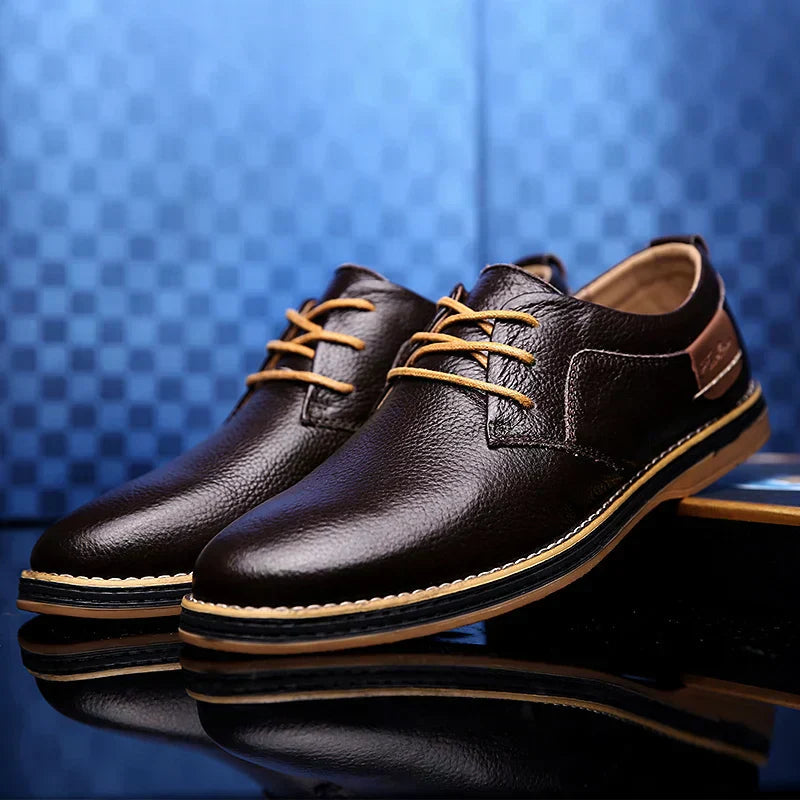 Laurent | Chaussures habillées en cuir à lacets pour homme