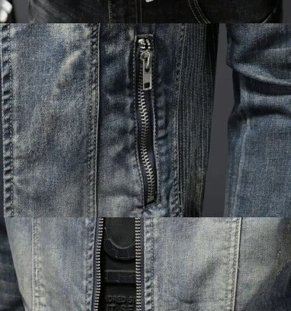 Alexandre | Veste zippée style motard pour homme