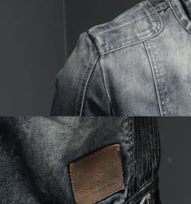 Alexandre | Veste zippée style motard pour homme
