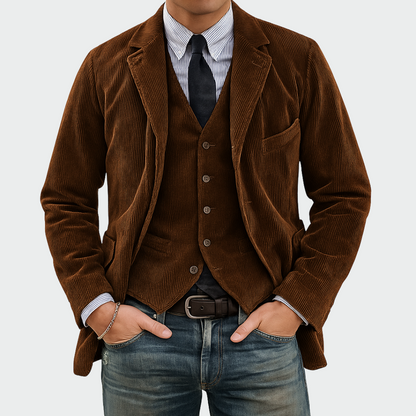 Valentin | Ensemble blazer et gilet pour homme