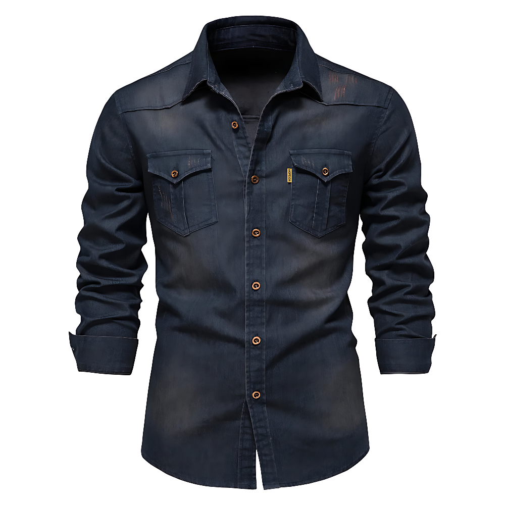 Emmanuel | Chemise à manches longues style utilitaire pour homme