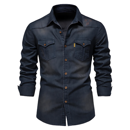 Emmanuel | Chemise à manches longues style utilitaire pour homme