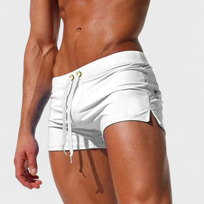 Julien | Short de bain taille basse à lacets pour homme