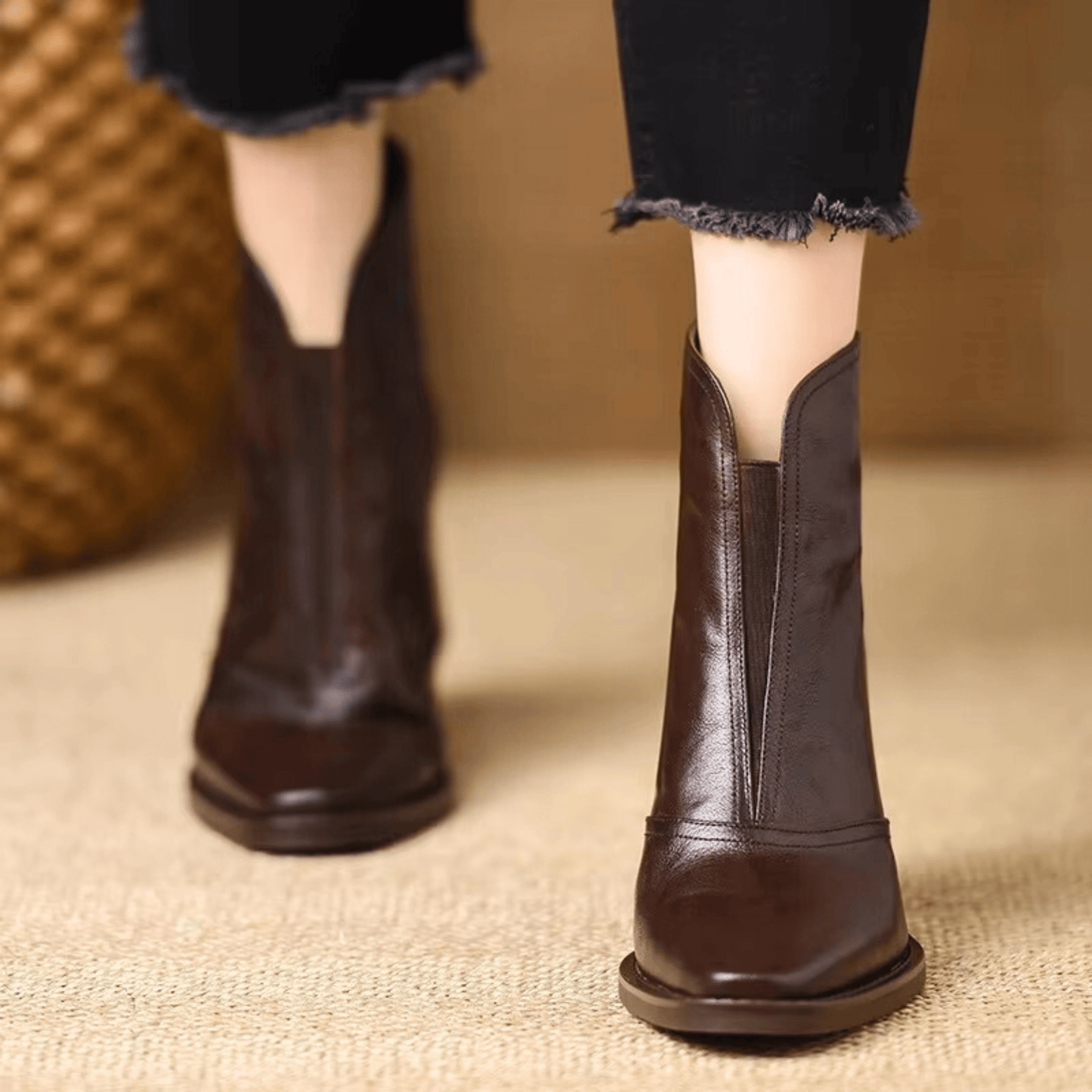 Rosalie | Bottines élégantes à talon pour femme