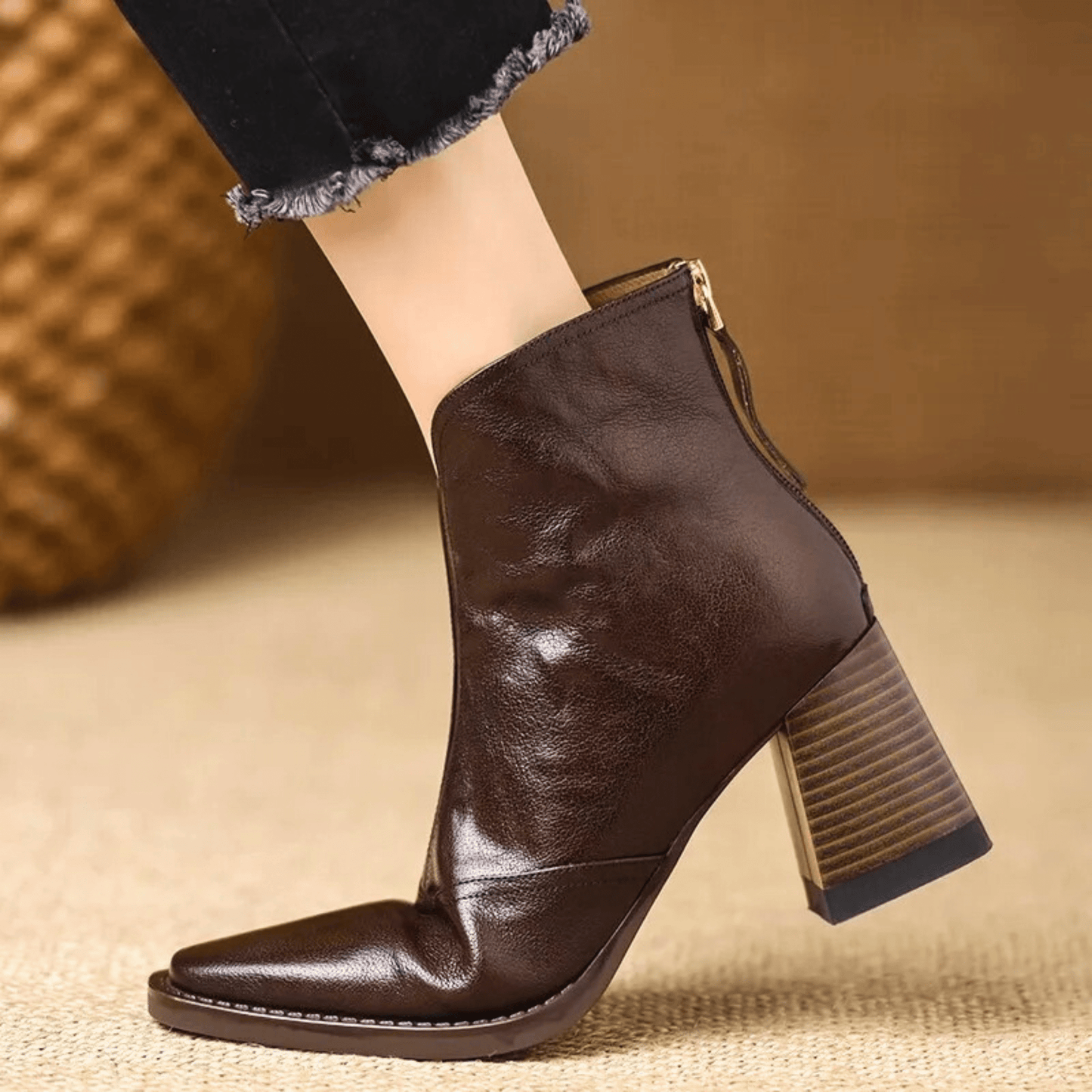 Rosalie | Bottines élégantes à talon pour femme